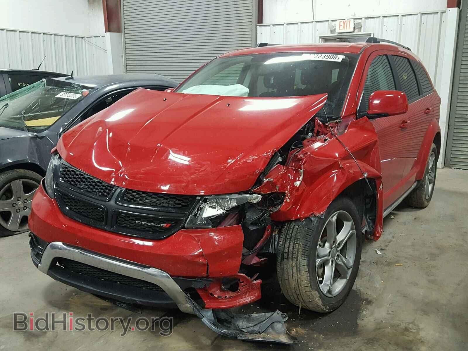 2017 DODGE JOURNEY - VIN: 3C4PDCGB6HT604565 - Фото 2