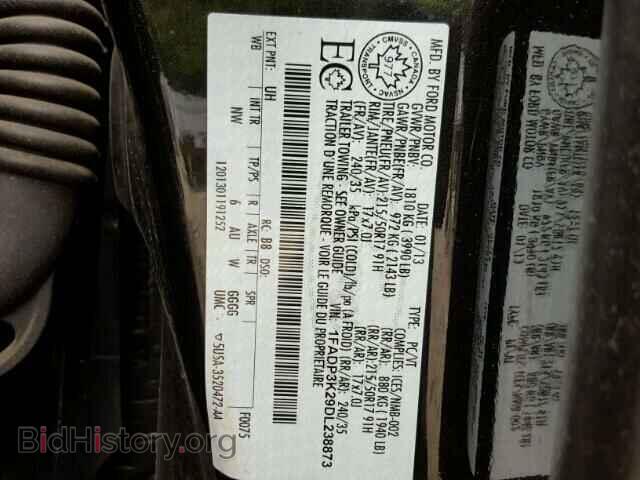 2013 FORD FOCUS - VIN: 1FADP3K29DL238873 - Фото 10