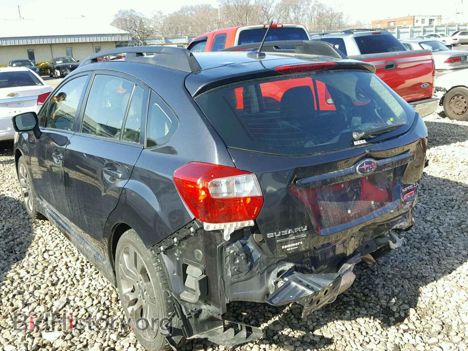 2015 SUBARU IMPREZA - VIN: JF1GPAV62F8316111 - Фото 3