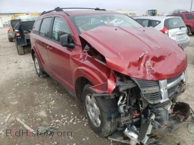 2010 Dodge JOURNEY Journey SE, burgundy — VIN 3D4PG4FB2AT215915, Copart