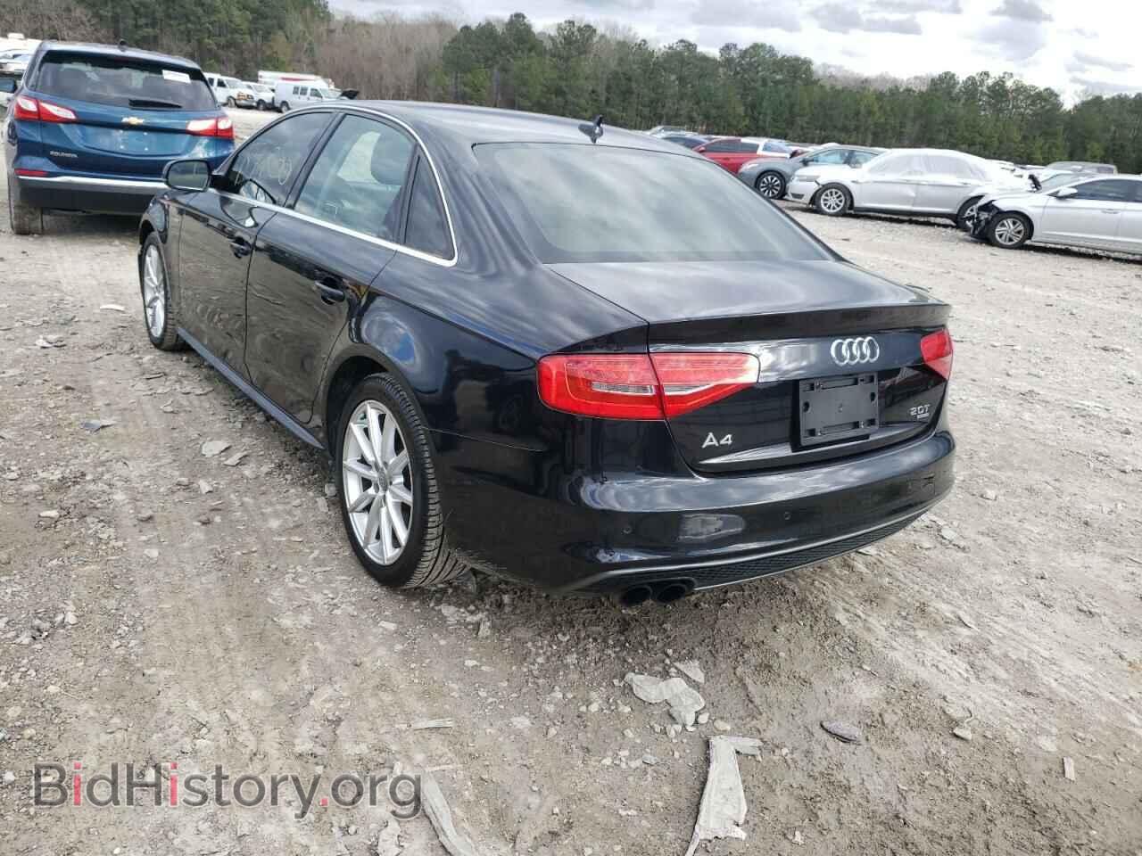 2014 AUDI A4 - VIN: WAUFFAFL2EA089374 - Фото 3