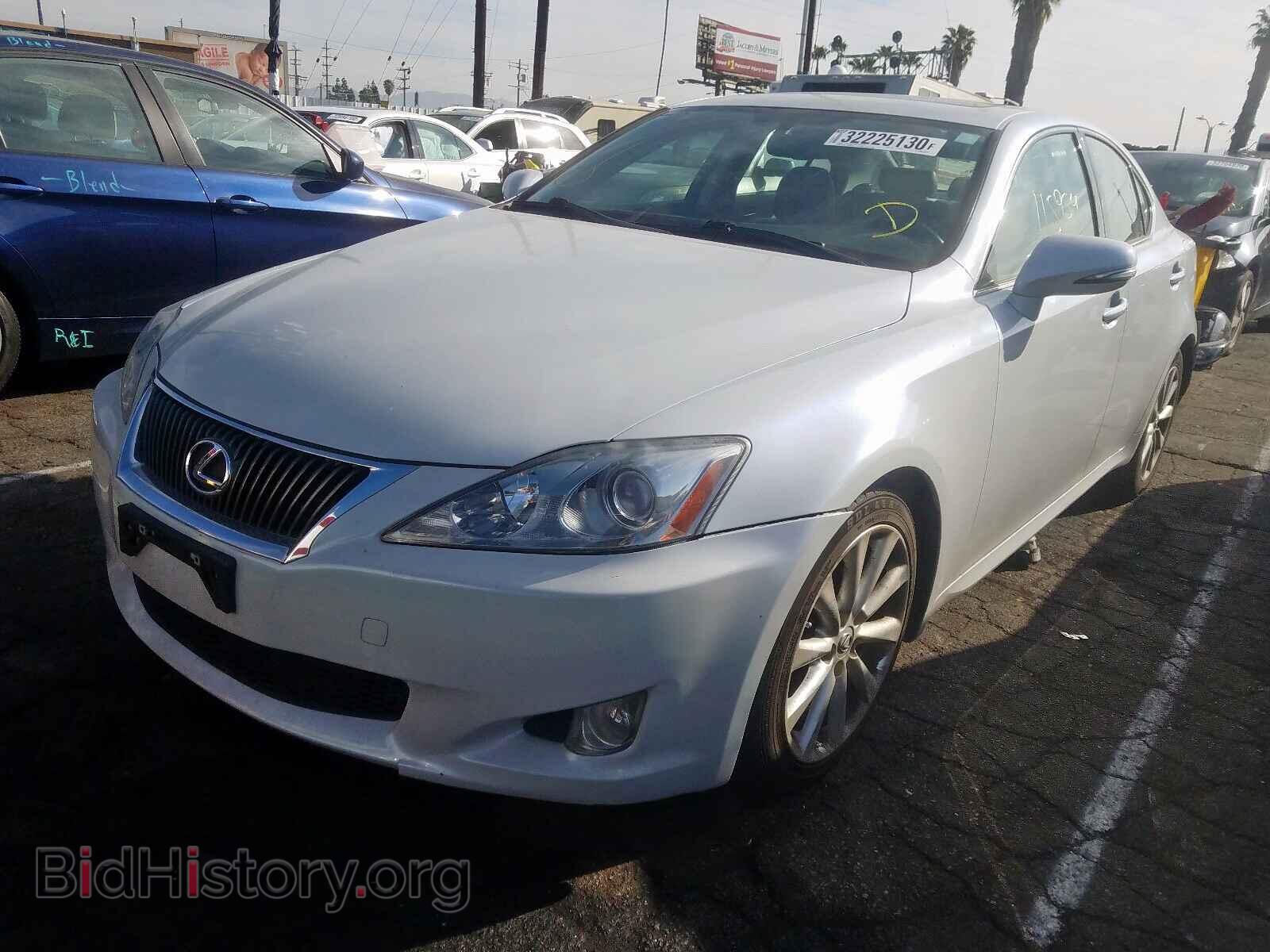 2009 LEXUS IS - VIN: JTHBK262695092365 - Фото 2