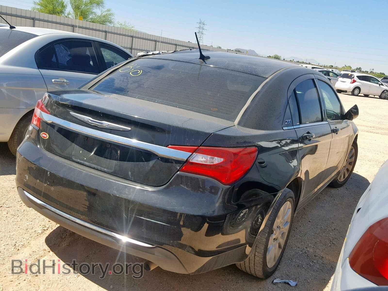 2013 CHRYSLER 200 - VIN: 1C3CCBAB4DN735285 - Фото 4