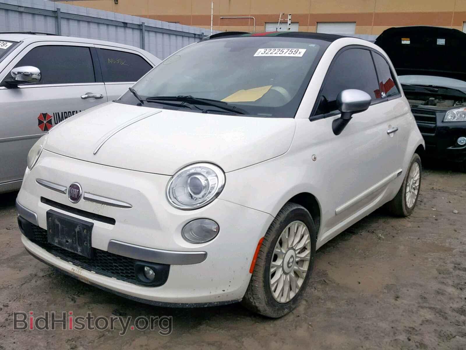 2012 FIAT 500 - VIN: 3C3CFFERXCT224927 - Фото 2