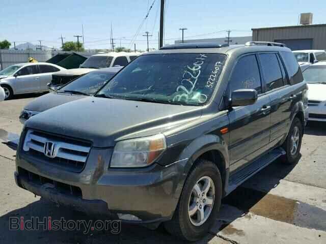2006 HONDA PILOT - VIN: 2HKYF18736H518821 - Фото 2