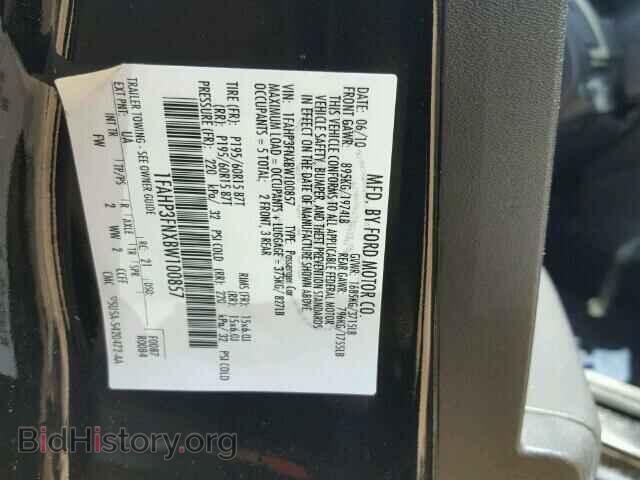 2011 FORD FOCUS - VIN: 1FAHP3FNXBW100857 - Фото 10