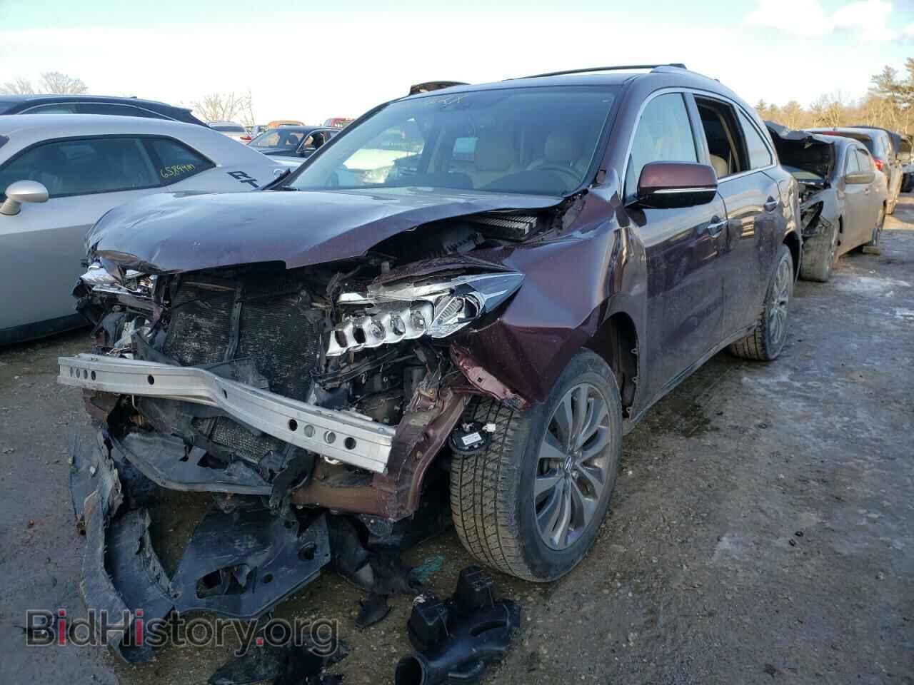 2014 ACURA MDX - VIN: 5FRYD4H40EB017832 - Фото 2