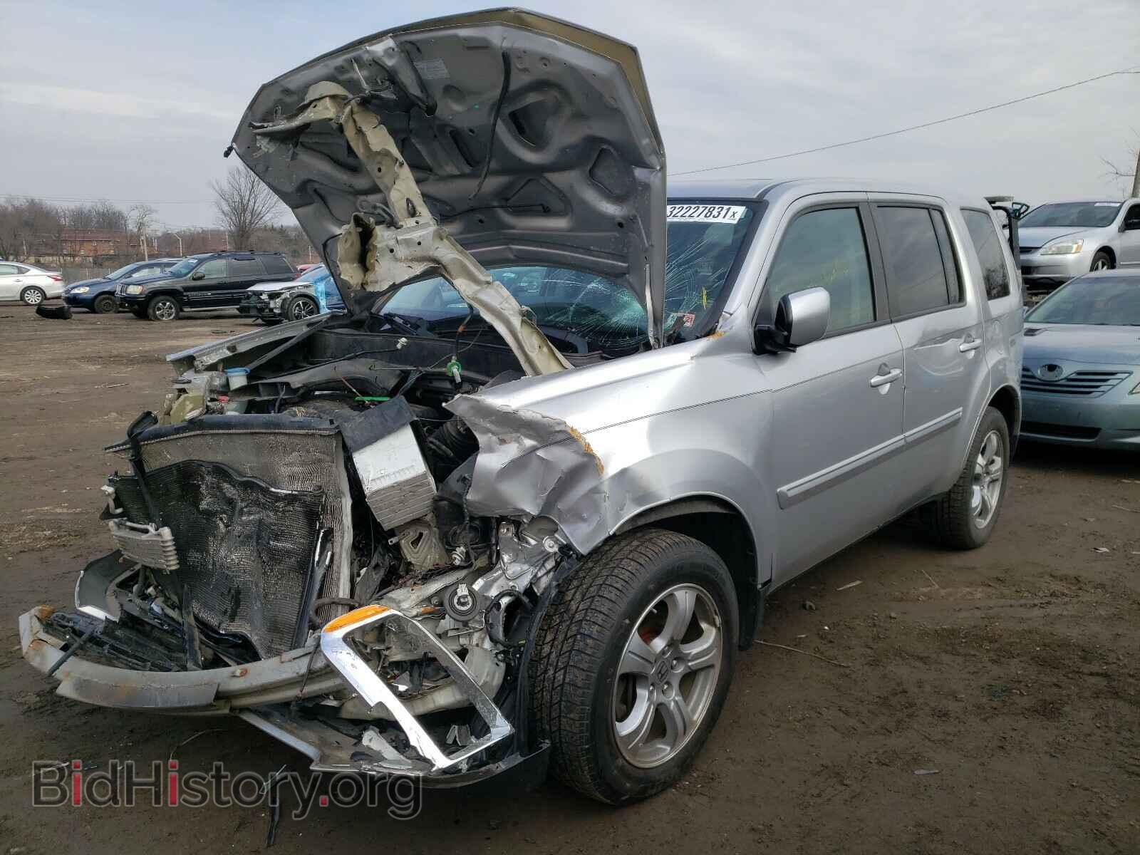 2013 HONDA PILOT - VIN: 5FNYF4H56DB078315 - Фото 2