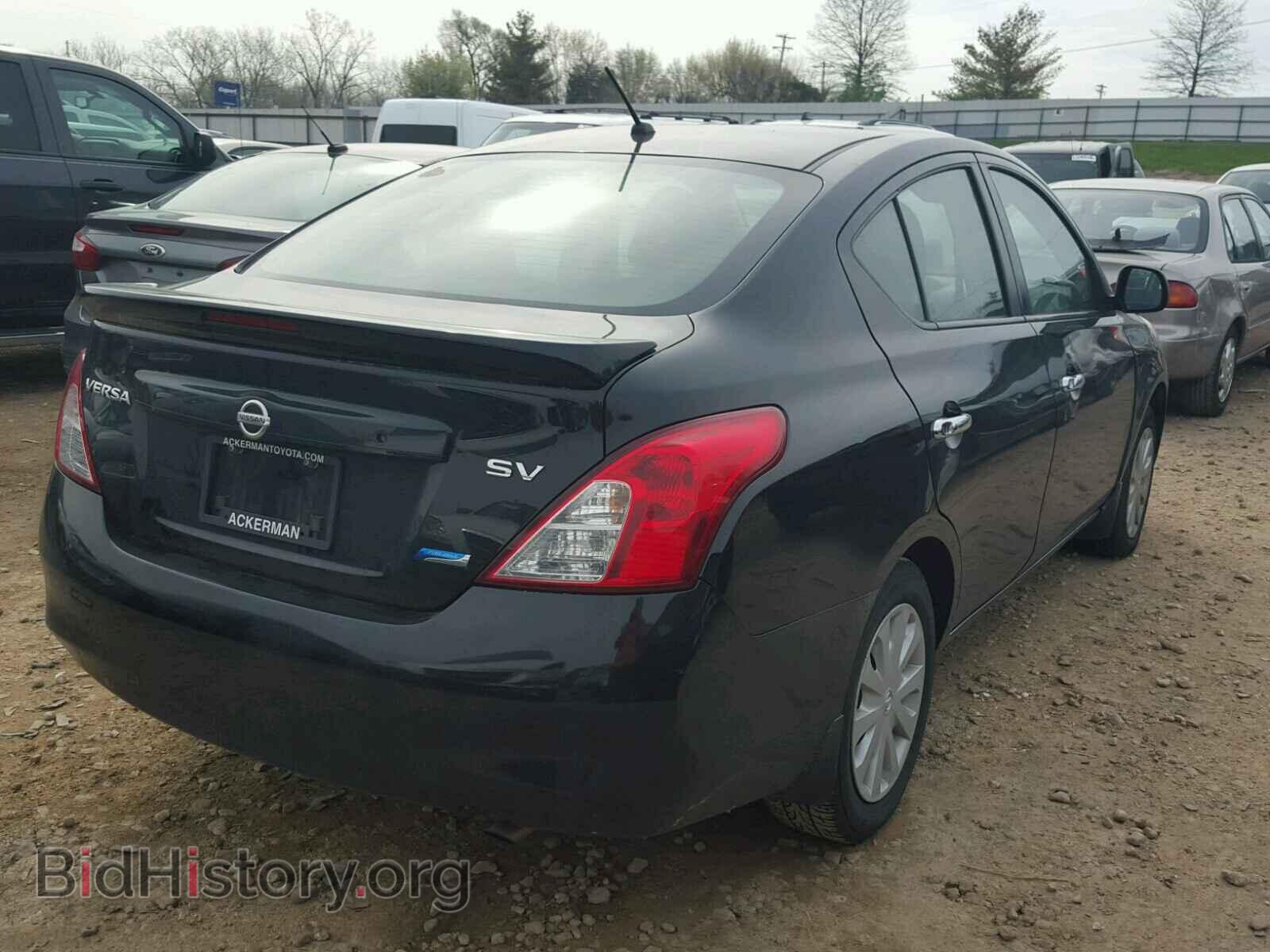 2013 NISSAN VERSA - VIN: 3N1CN7AP2DL866099 - Фото 4