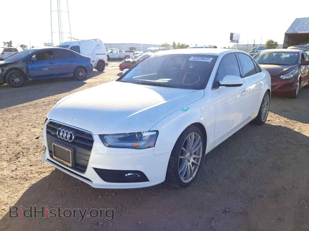 2013 AUDI A4 - VIN: WAUFFAFL9DN012895 - Фото 2