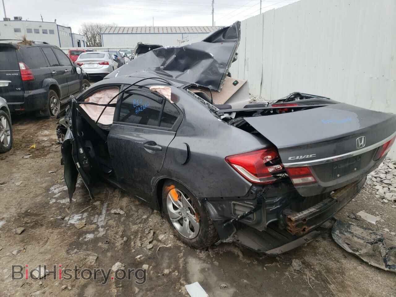 2013 HONDA CIVIC - VIN: 19XFB2F54DE085652 - Фото 3