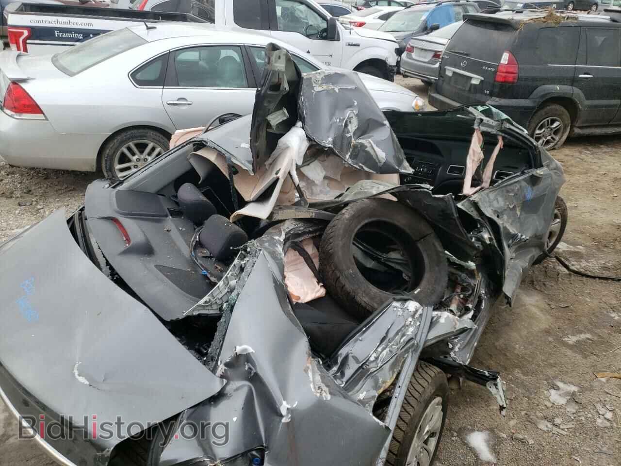 2013 HONDA CIVIC - VIN: 19XFB2F54DE085652 - Фото 4