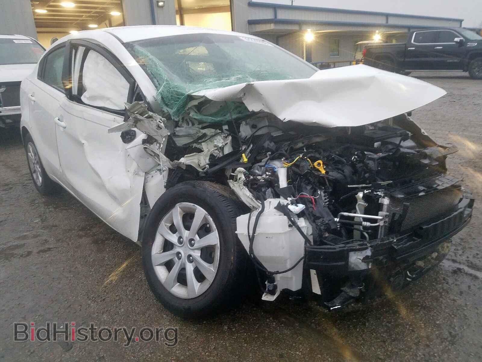 Фотография KNADM4A35G6639064 - KIA RIO 2016