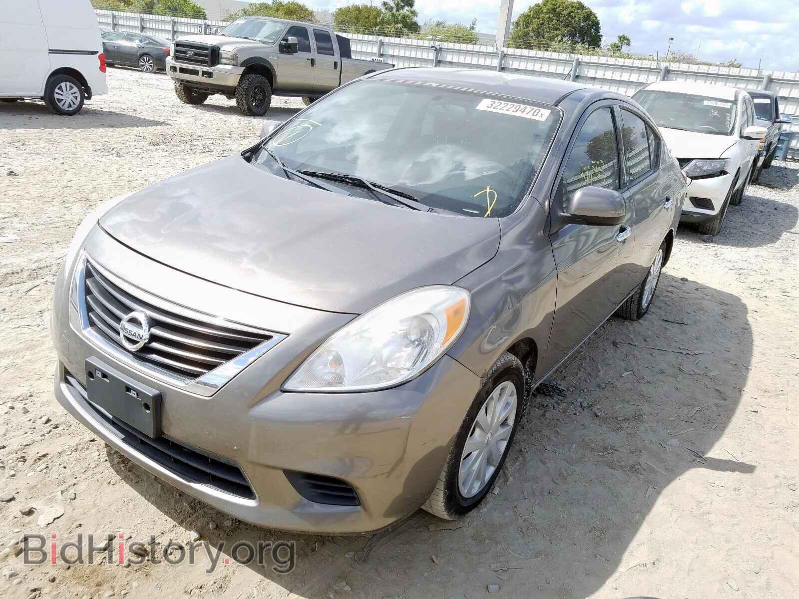 2014 NISSAN VERSA - VIN: 3N1CN7AP4EL814085 - Фото 2