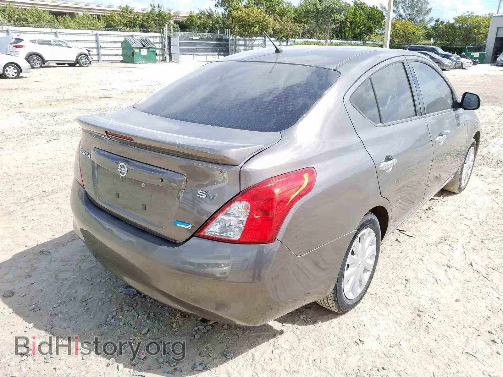 2014 NISSAN VERSA - VIN: 3N1CN7AP4EL814085 - Фото 4