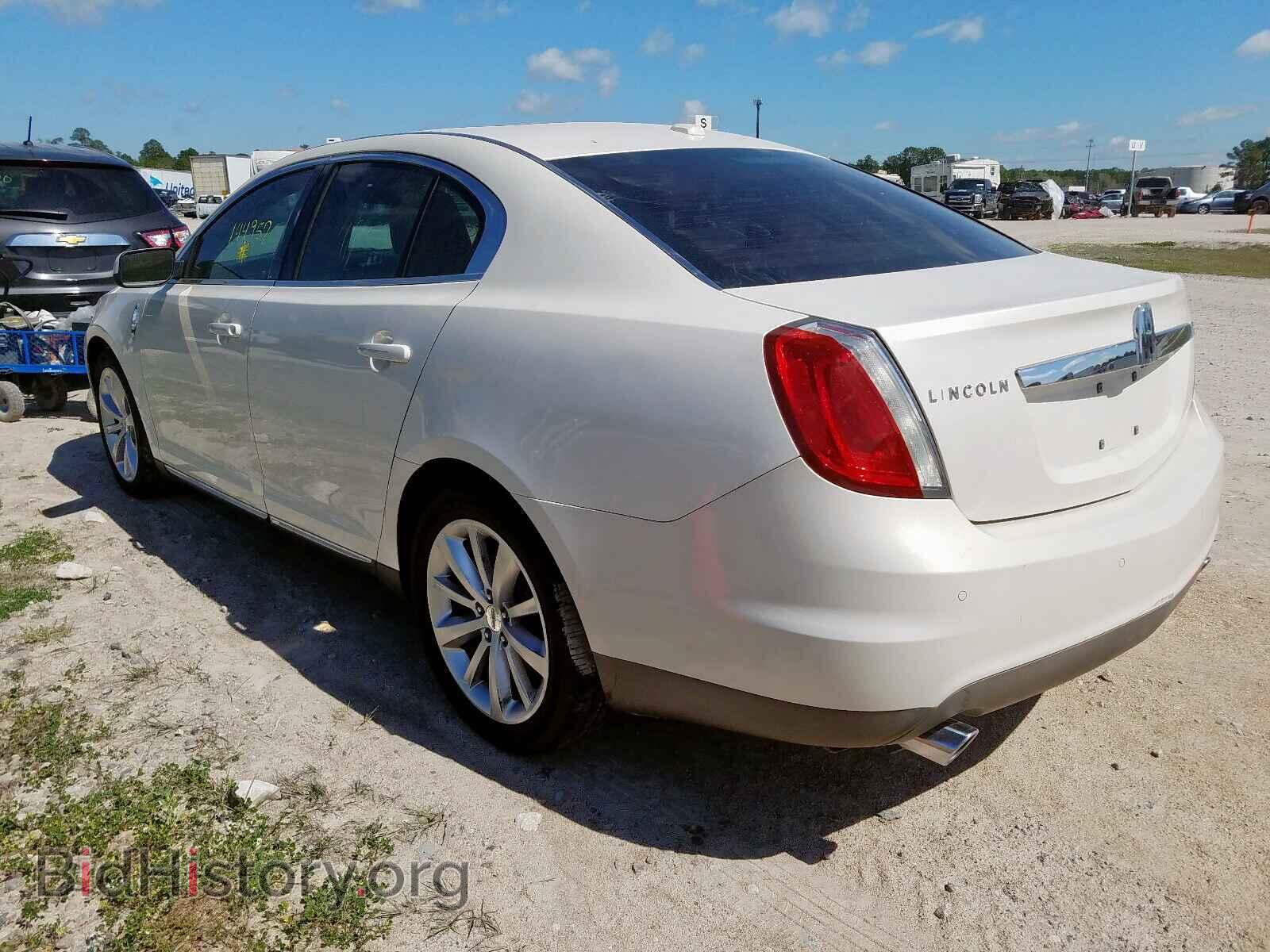 2009 LINCOLN MKS - VIN: 1LNHM93R29G618457 - Фото 3