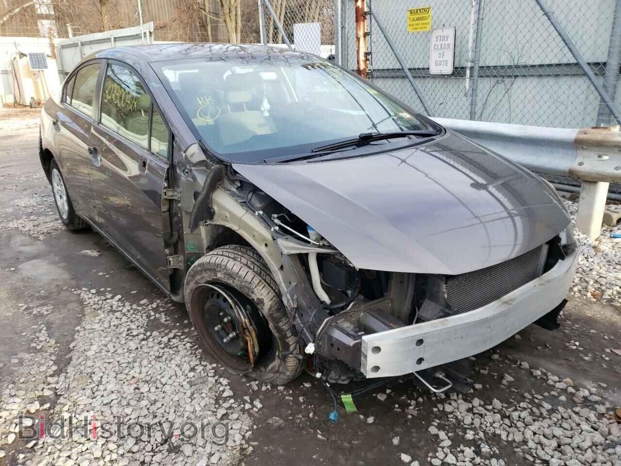 Фотография 2HGFB2F59DH528402 - HONDA CIVIC 2013