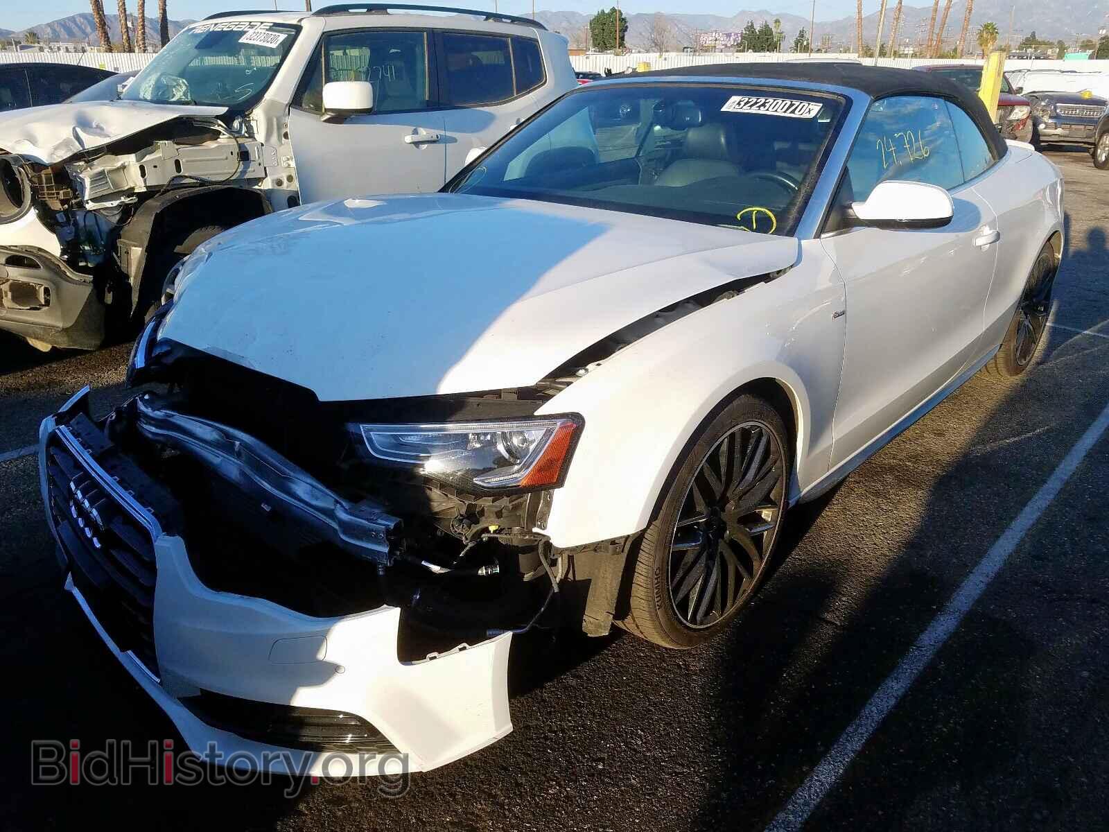 2017 AUDI A5 - VIN: WAUD2AFH8HN004159 - Фото 2