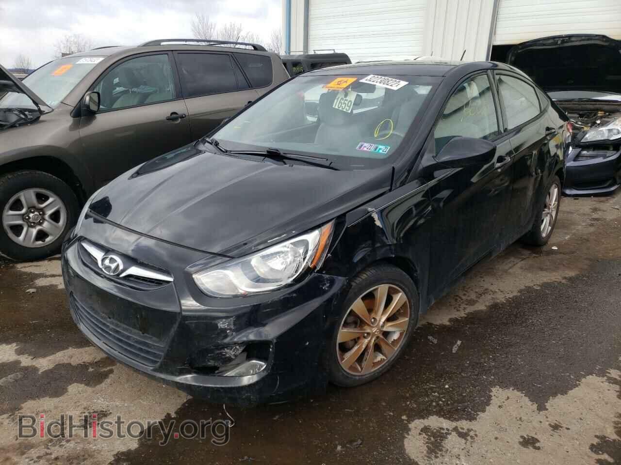 2013 HYUNDAI ACCENT - VIN: KMHCU4AE2DU319039 - Фото 2