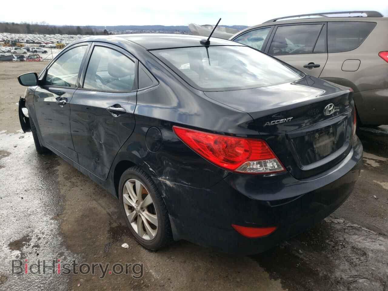 2013 HYUNDAI ACCENT - VIN: KMHCU4AE2DU319039 - Фото 3