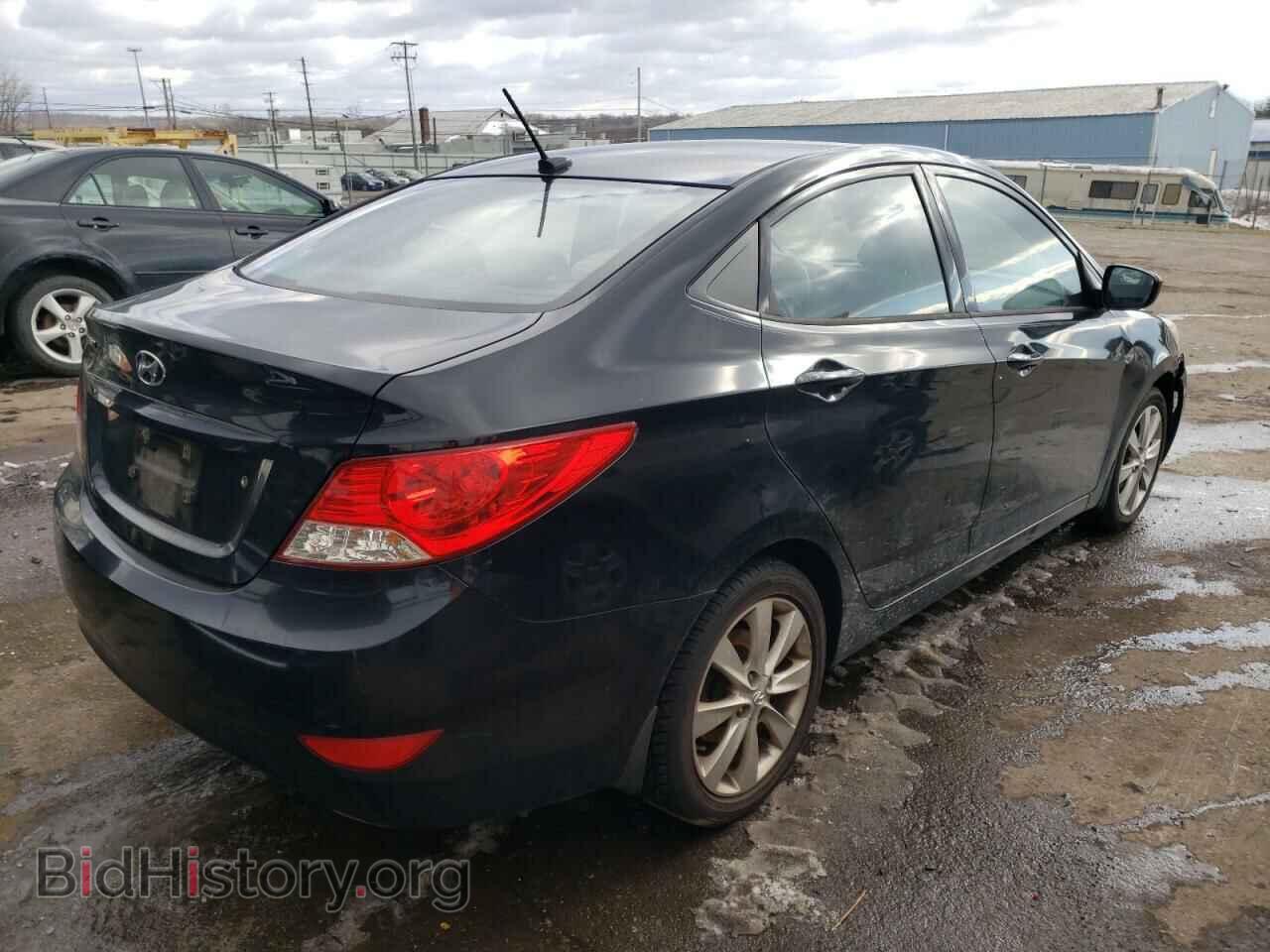 2013 HYUNDAI ACCENT - VIN: KMHCU4AE2DU319039 - Фото 4