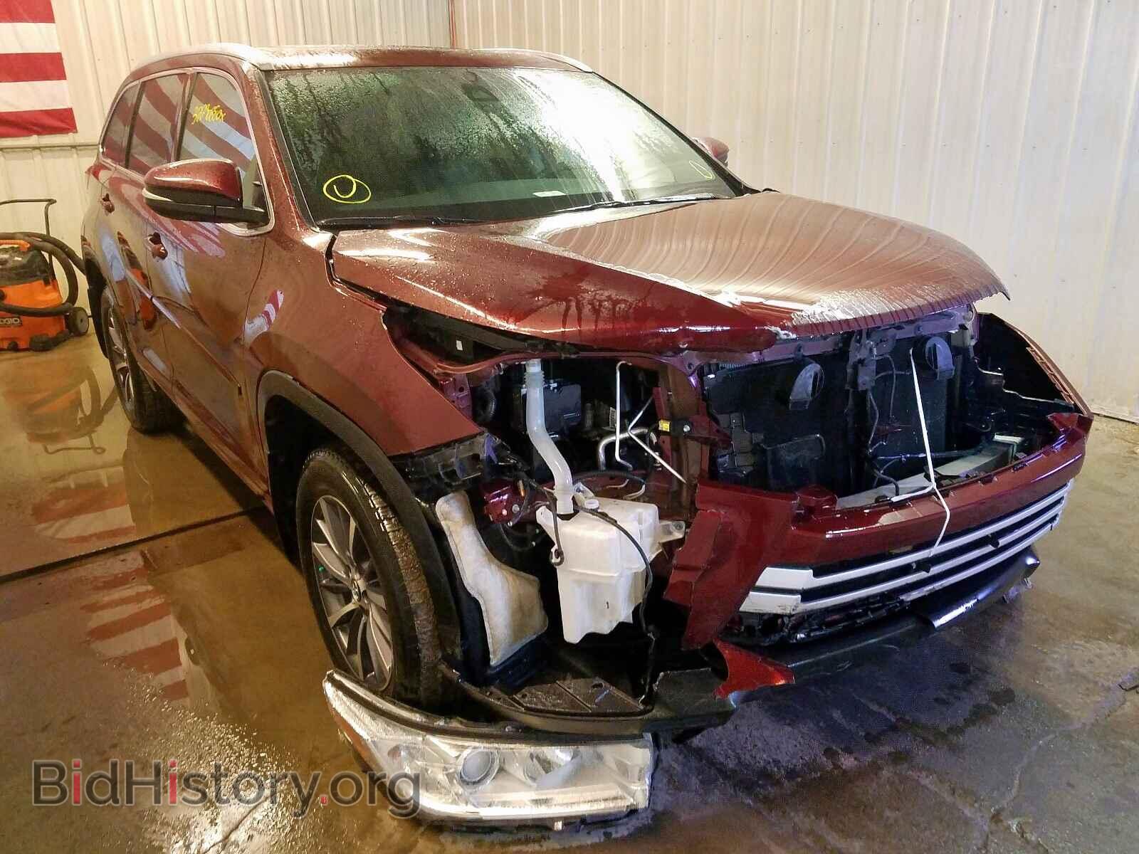 Photo 5TDJZRFH4HS378262 - TOYOTA HIGHLANDER 2017