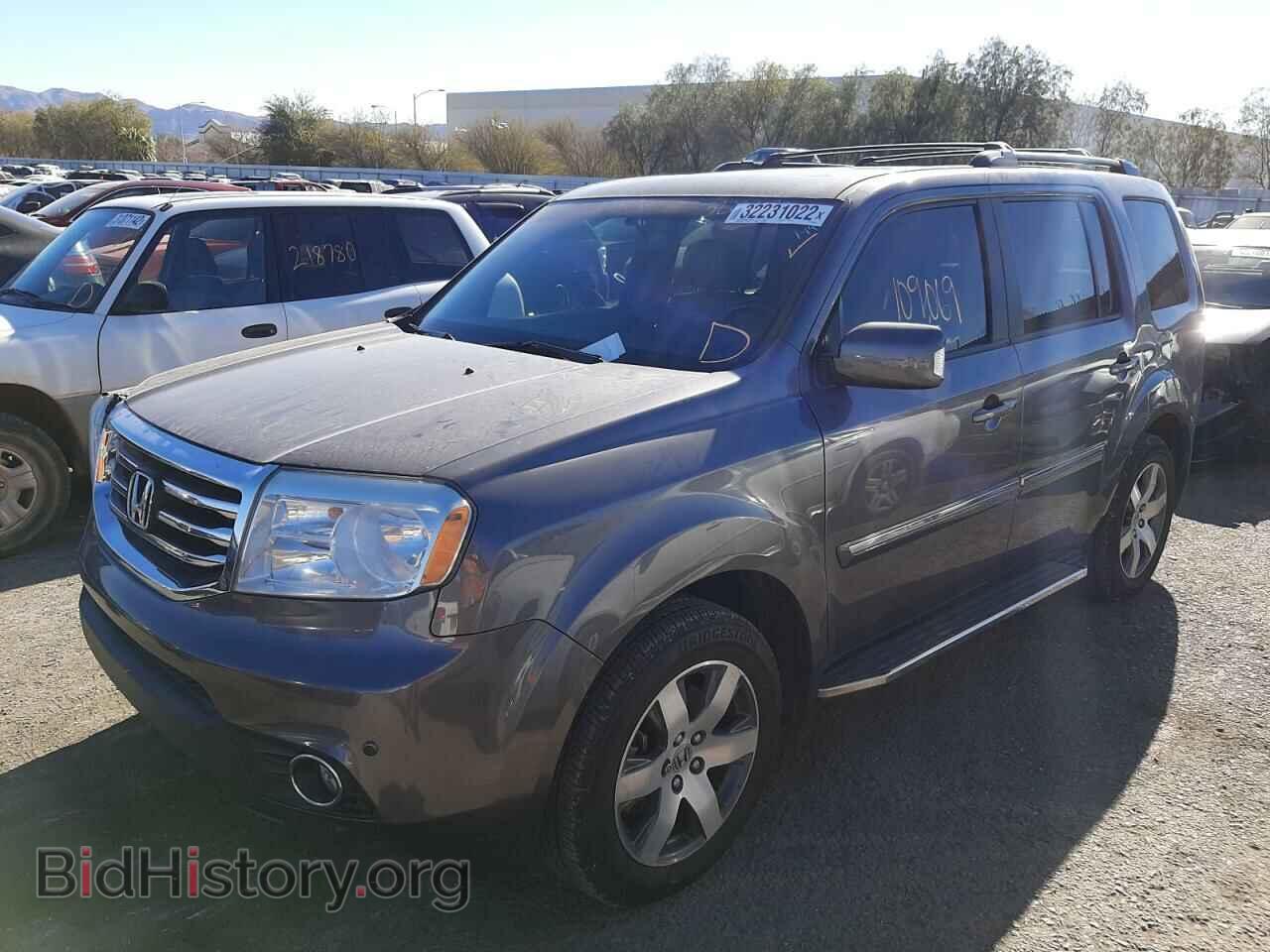 2014 HONDA PILOT - VIN: 5FNYF4H91EB030998 - Фото 2