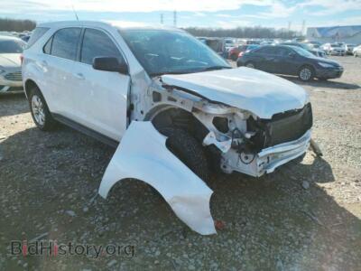 2012 Chevrolet EQUINOX EQUINOX LS, white — VIN 2GNFLCEK7C6125383, Copart