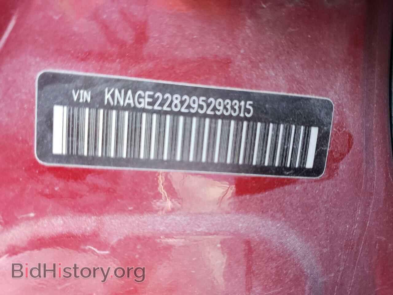2009 KIA OPTIMA - VIN: KNAGE228295293315 - Фото 10