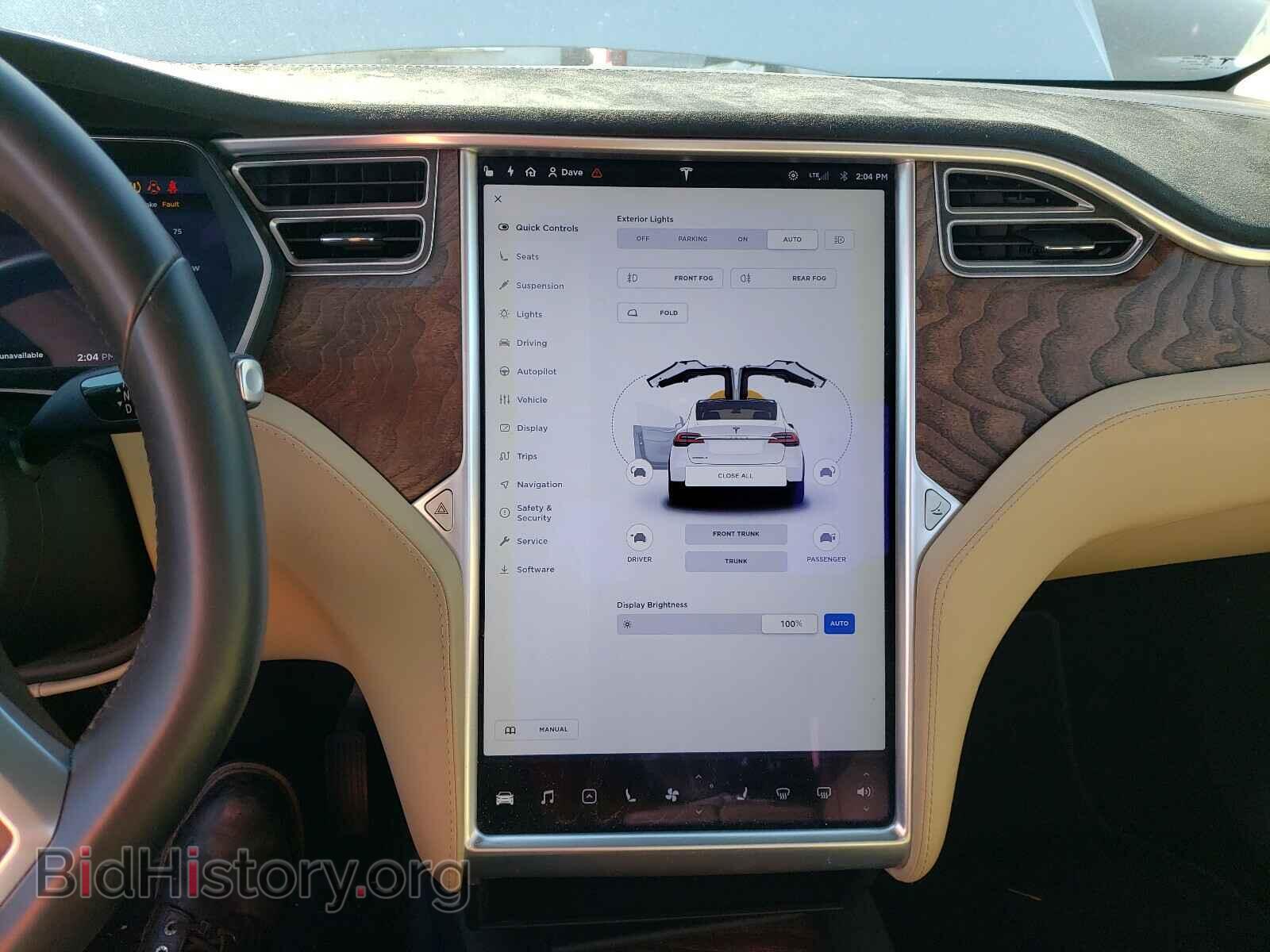 2017 TESLA MODEL X - VIN: 5YJXCBE24HF041269 - Фото 9
