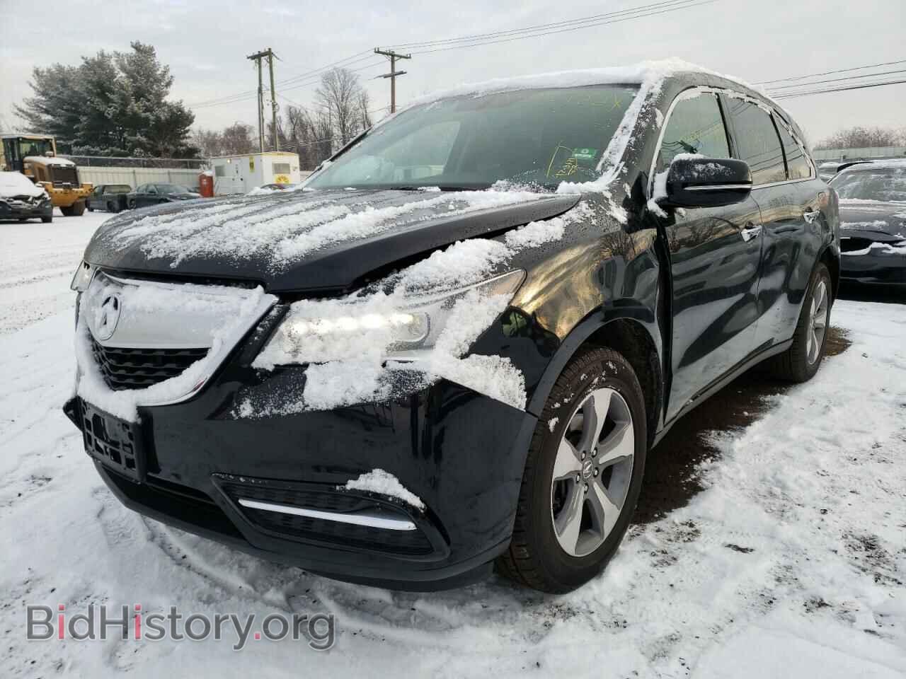2016 ACURA MDX - VIN: 5FRYD4H20GB062495 - Фото 2