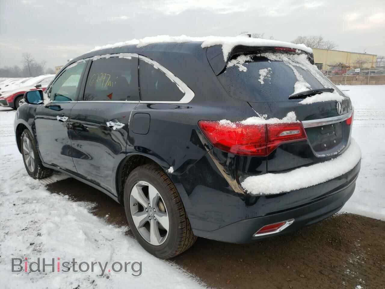 2016 ACURA MDX - VIN: 5FRYD4H20GB062495 - Фото 3