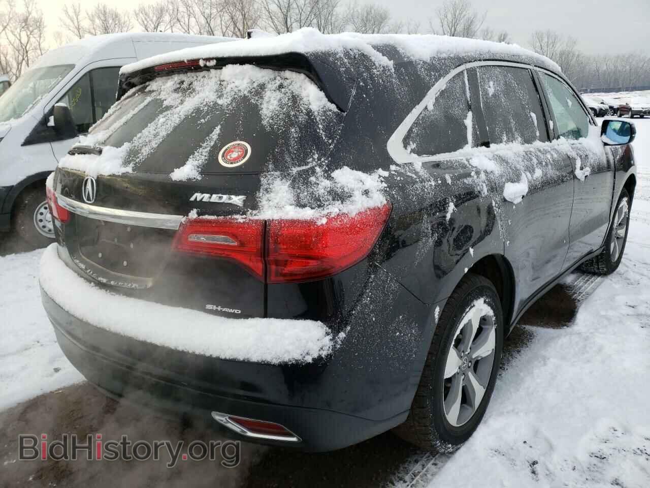2016 ACURA MDX - VIN: 5FRYD4H20GB062495 - Фото 4