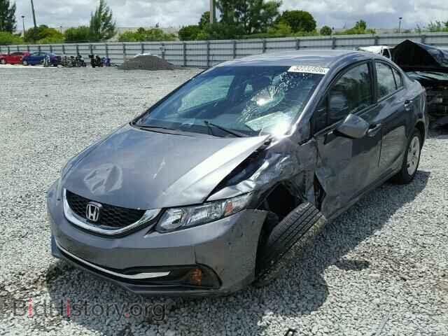 2013 HONDA CIVIC - VIN: 19XFB2F50DE037355 - Фото 2