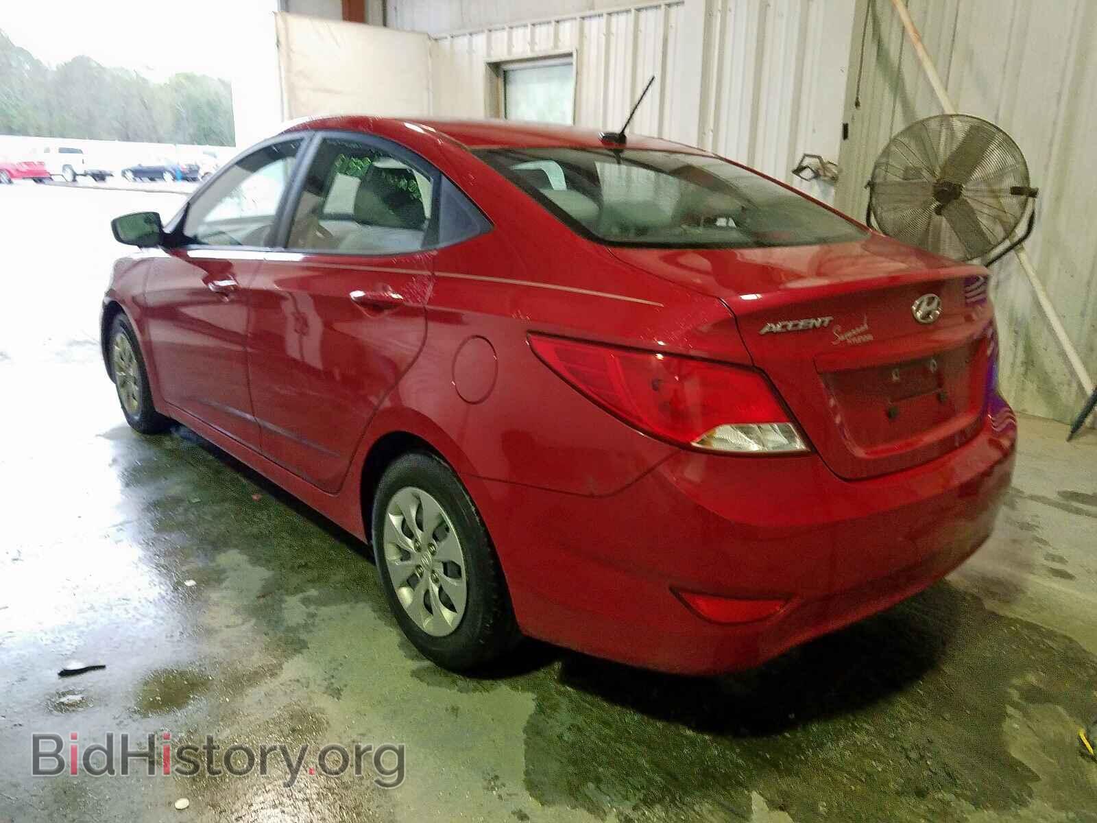 2016 HYUNDAI ACCENT - VIN: KMHCT4AE7GU124397 - Фото 3
