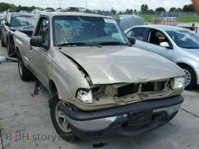 2001 Mazda B2500, золотистый — VIN 4F4YR12C51TM08667, Copart