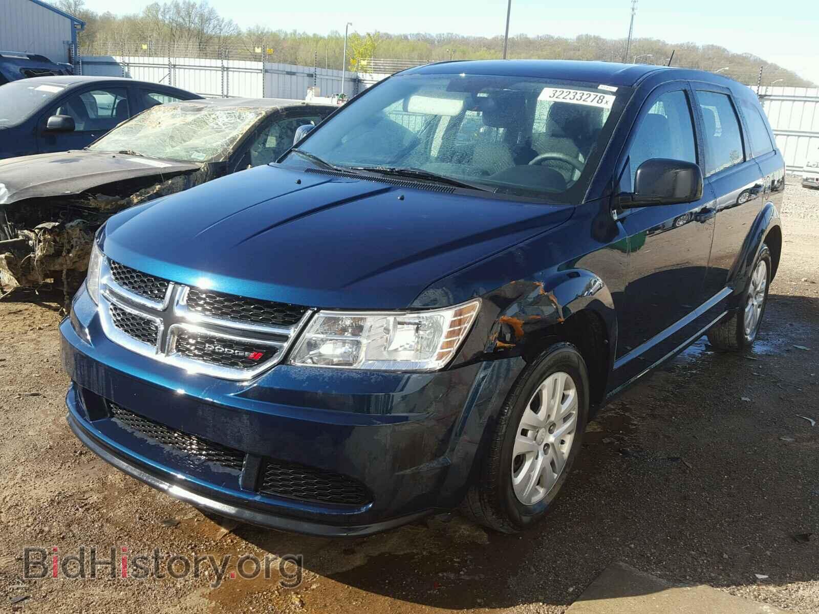 2014 DODGE JOURNEY SE - VIN: 3C4PDCAB4ET258438 - Фото 2
