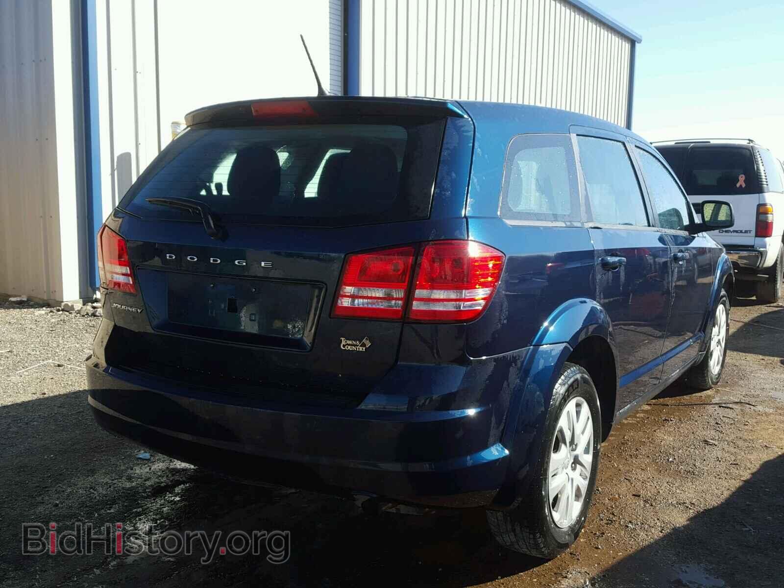2014 DODGE JOURNEY SE - VIN: 3C4PDCAB4ET258438 - Фото 4