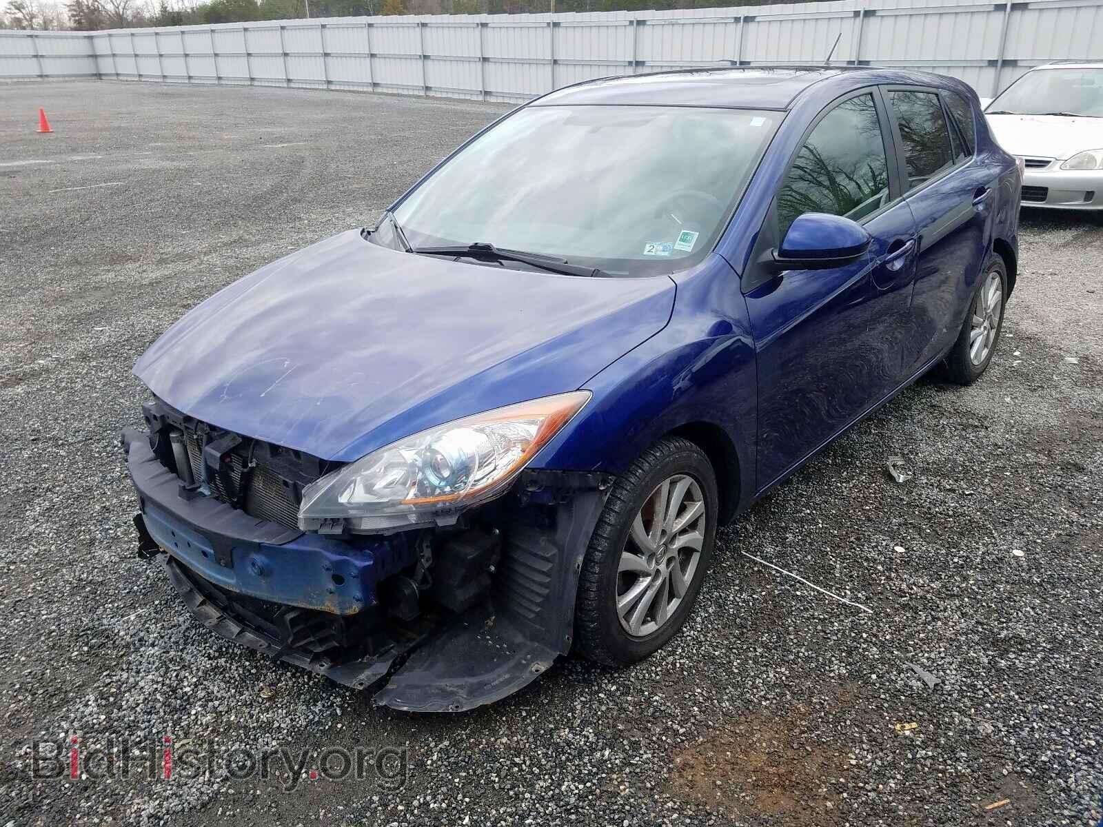 2012 MAZDA 3 - VIN: JM1BL1M81C1643963 - Фото 2
