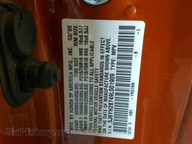 2009 HONDA ELEMENT - VIN: 5J6YH28749L001909 - Photo 10