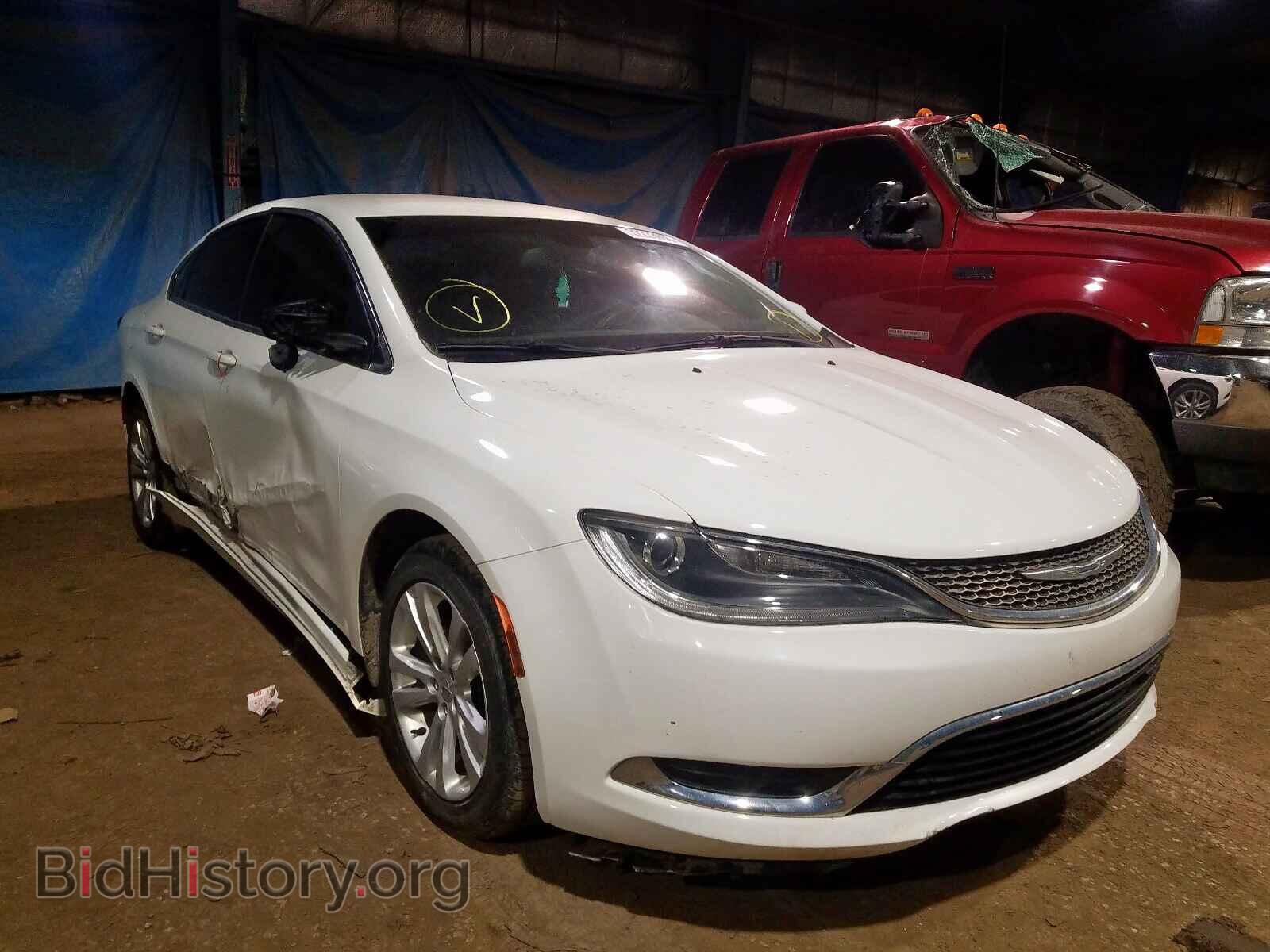 Фотография 1C3CCCAB9FN605883 - CHRYSLER 200 2015