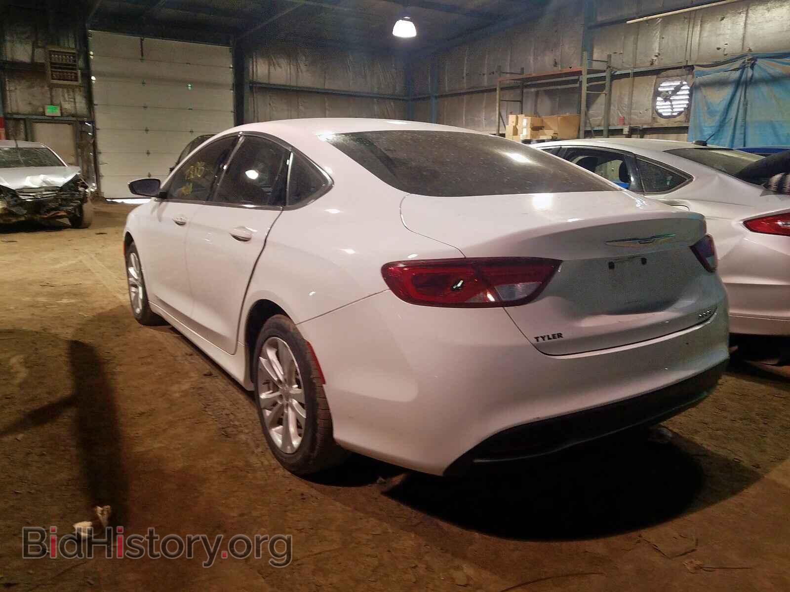 2015 CHRYSLER 200 - VIN: 1C3CCCAB9FN605883 - Фото 3