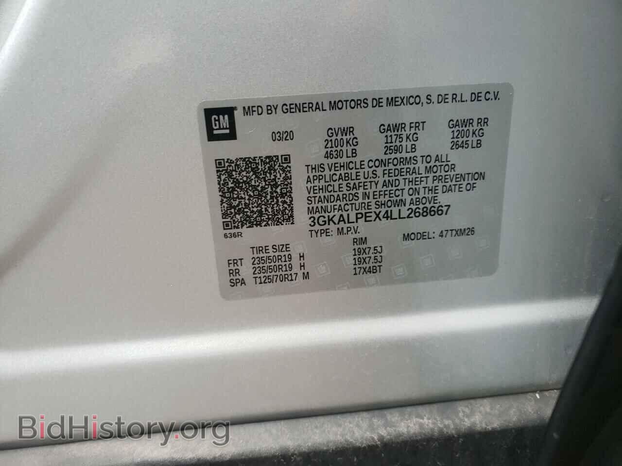 2020 GMC TERRAIN - VIN: 3GKALPEX4LL268667 - Фото 10