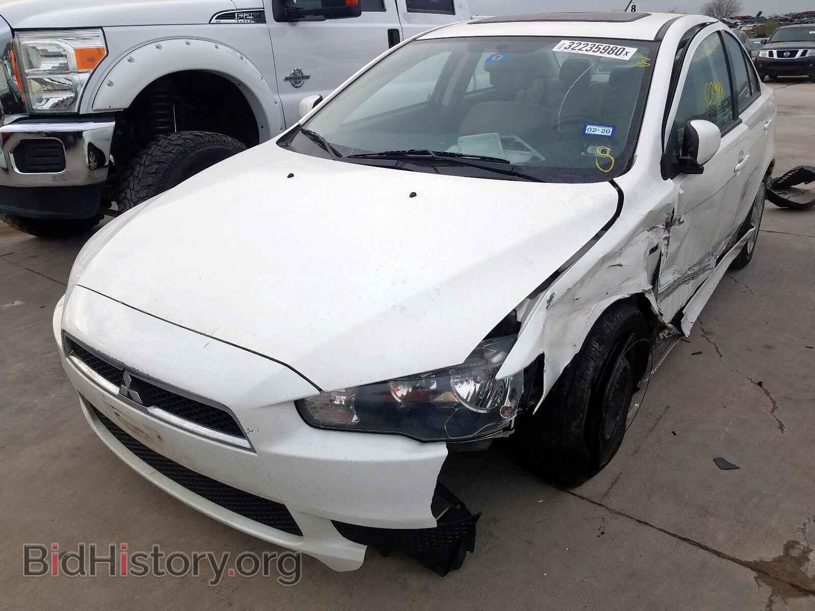2014 MITSUBISHI LANCER - VIN: JA32U2FU1EU014801 - Фото 2