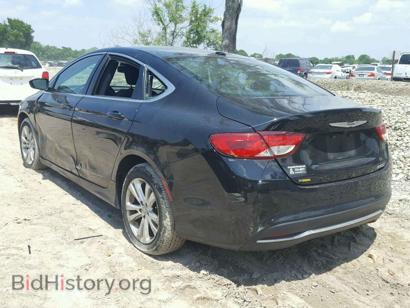 2015 CHRYSLER 200 - VIN: 1C3CCCAB3FN611386 - Фото 3