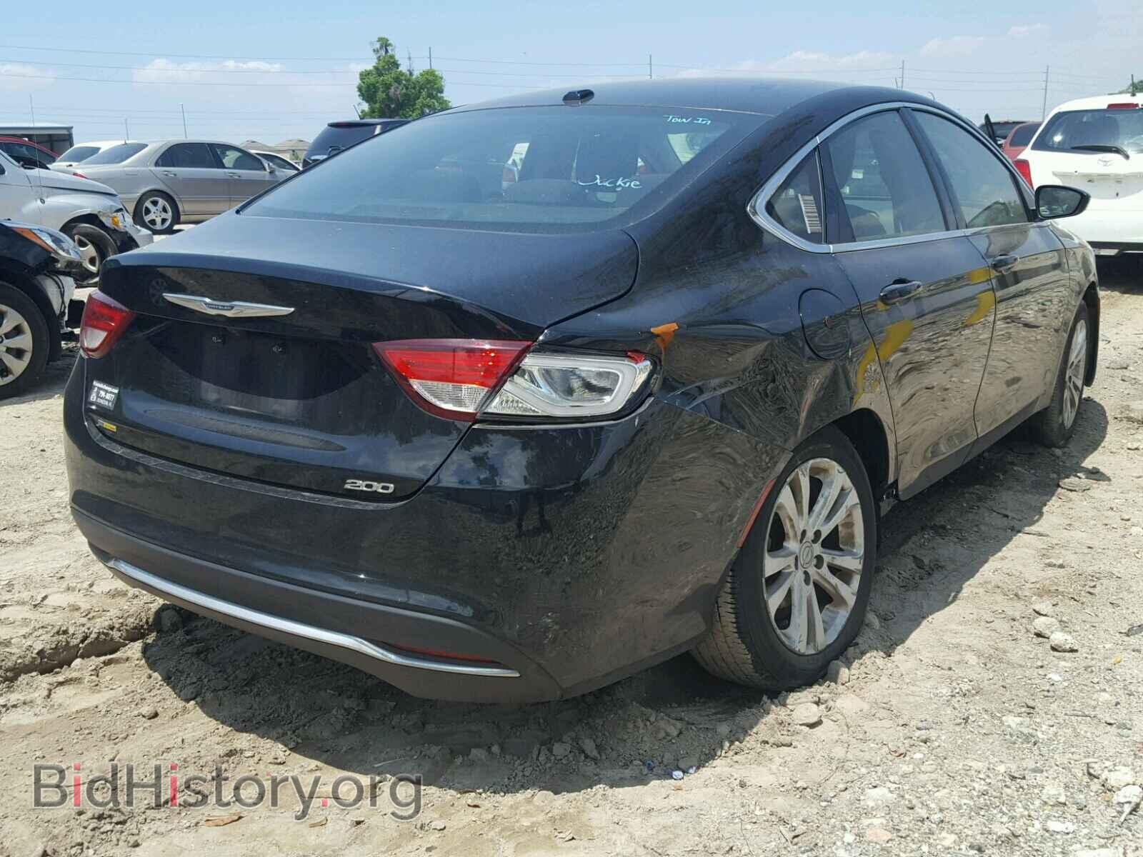 2015 CHRYSLER 200 - VIN: 1C3CCCAB3FN611386 - Фото 4
