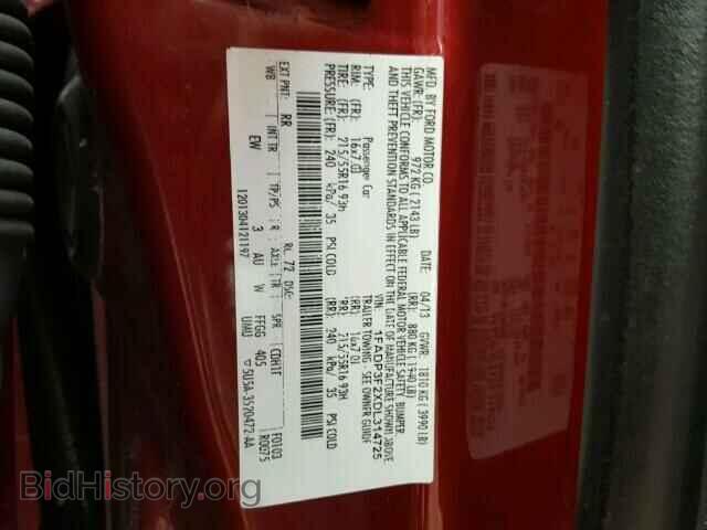 2013 FORD FOCUS - VIN: 1FADP3F2XDL314725 - Фото 10