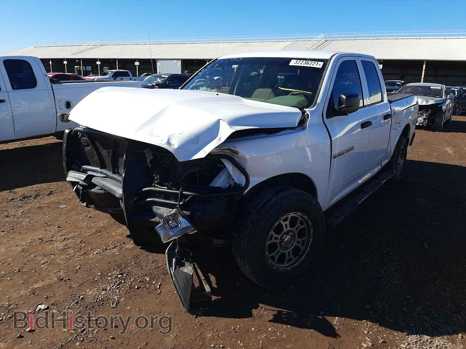 2012 DODGE RAM 1500 - VIN: 1C6RD7FP1CS240716 - Фото 2