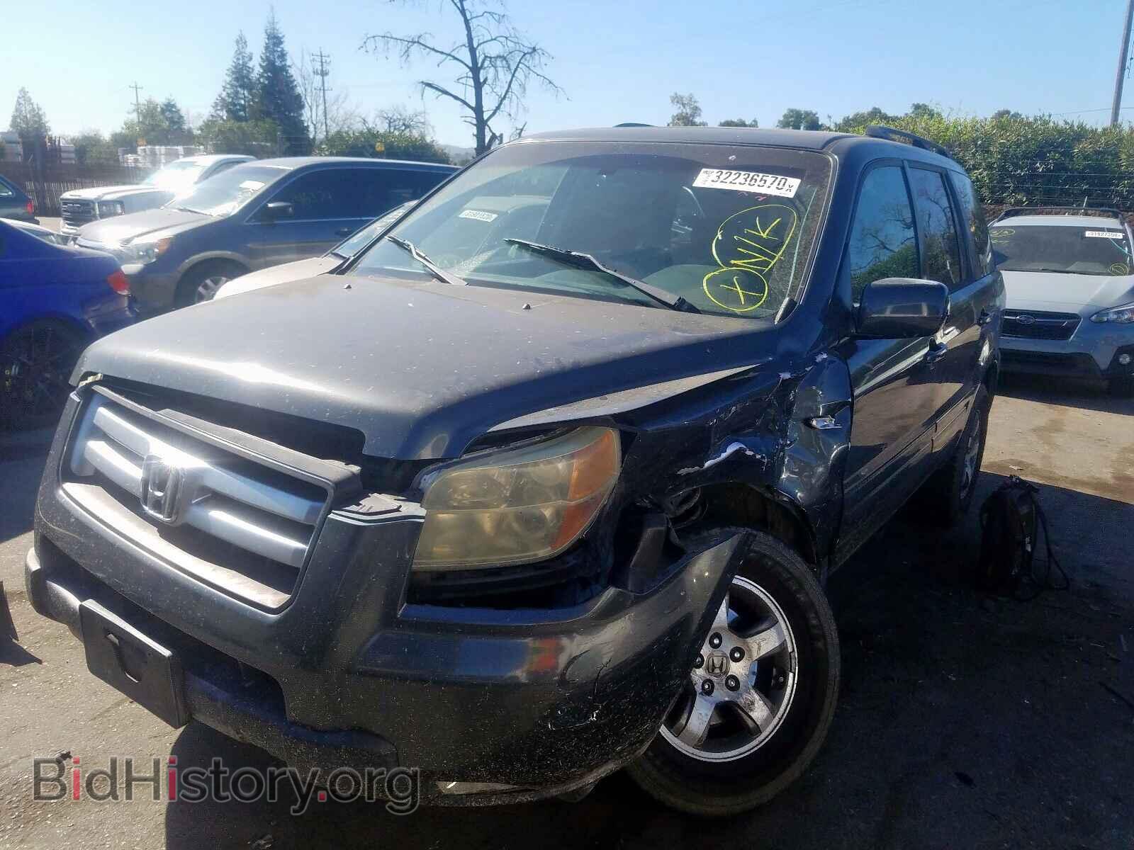 2006 HONDA PILOT EX - VIN: 2HKYF18516H561231 - Фото 2