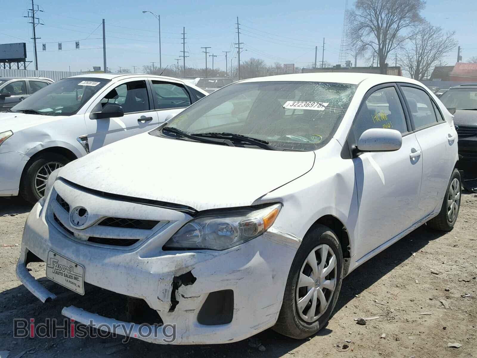 2011 TOYOTA COROLLA BA - VIN: 2T1BU4EE4BC576420 - Фото 2